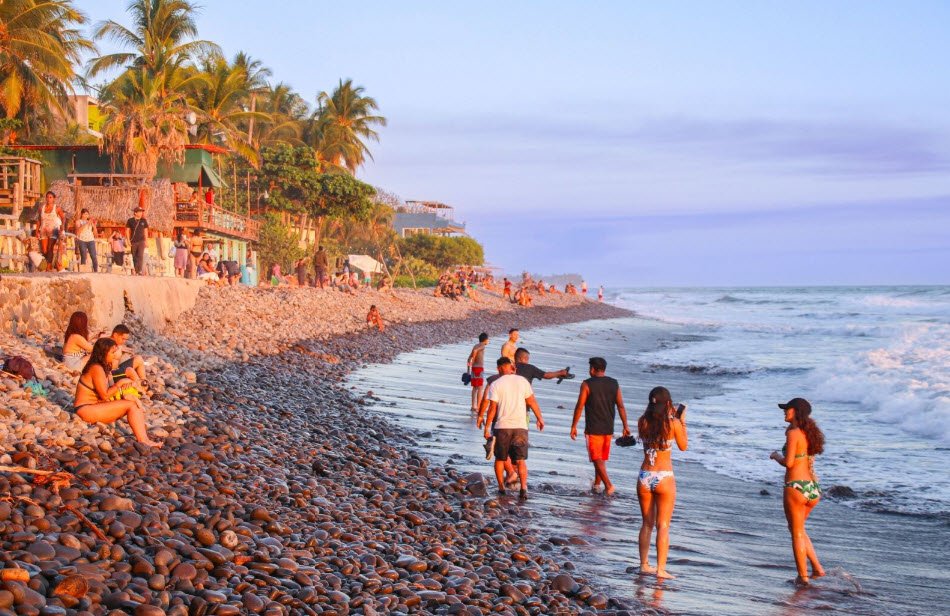 El Cuco Beach, San Miguel Department, El Salvador